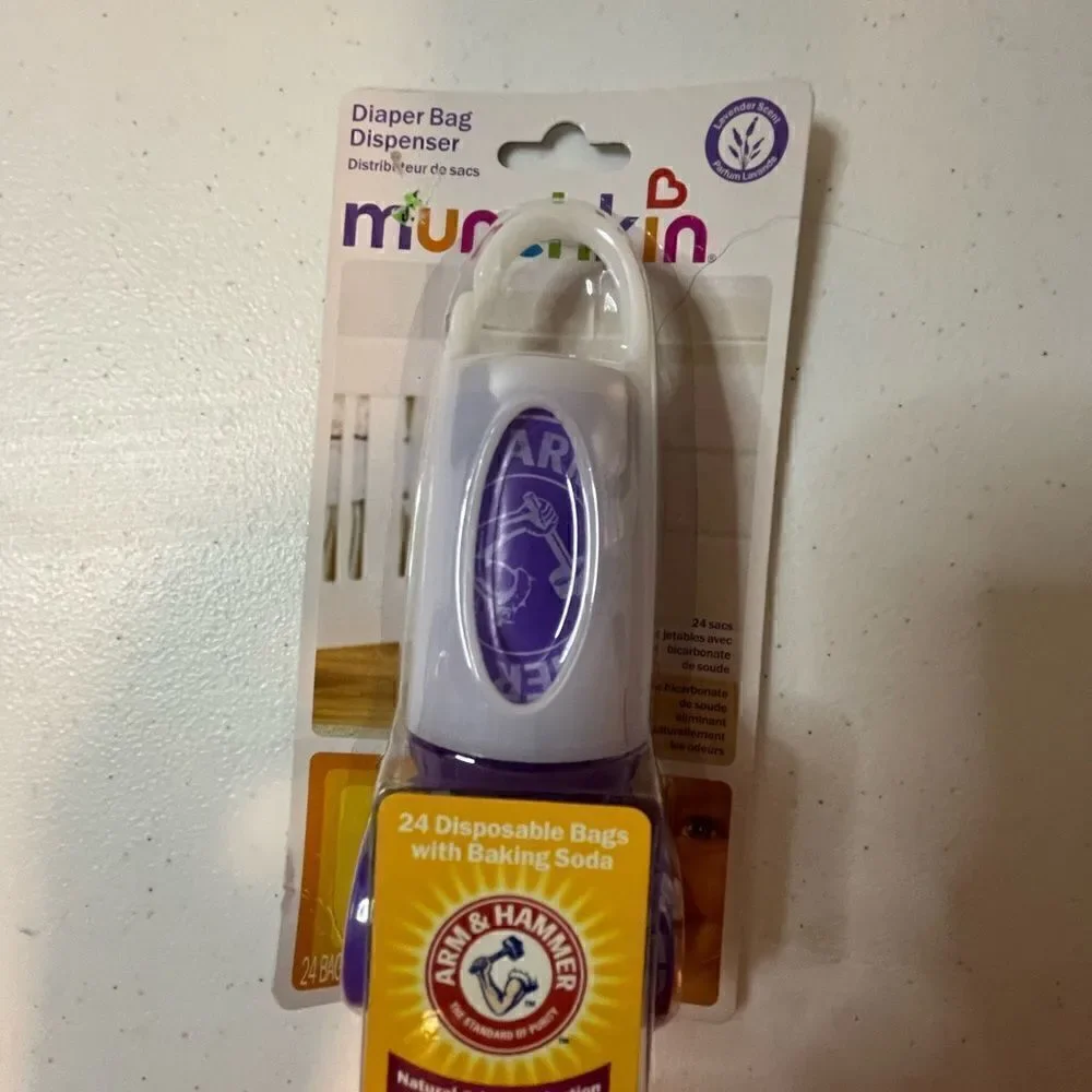 Disney Sophia potty covers and Munchkin diaper bag dispenser lot bundle